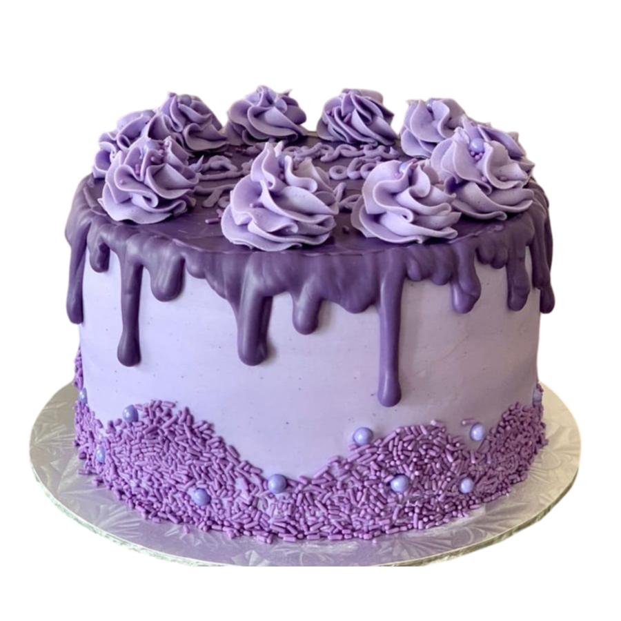 Blueberry Birthday Cake