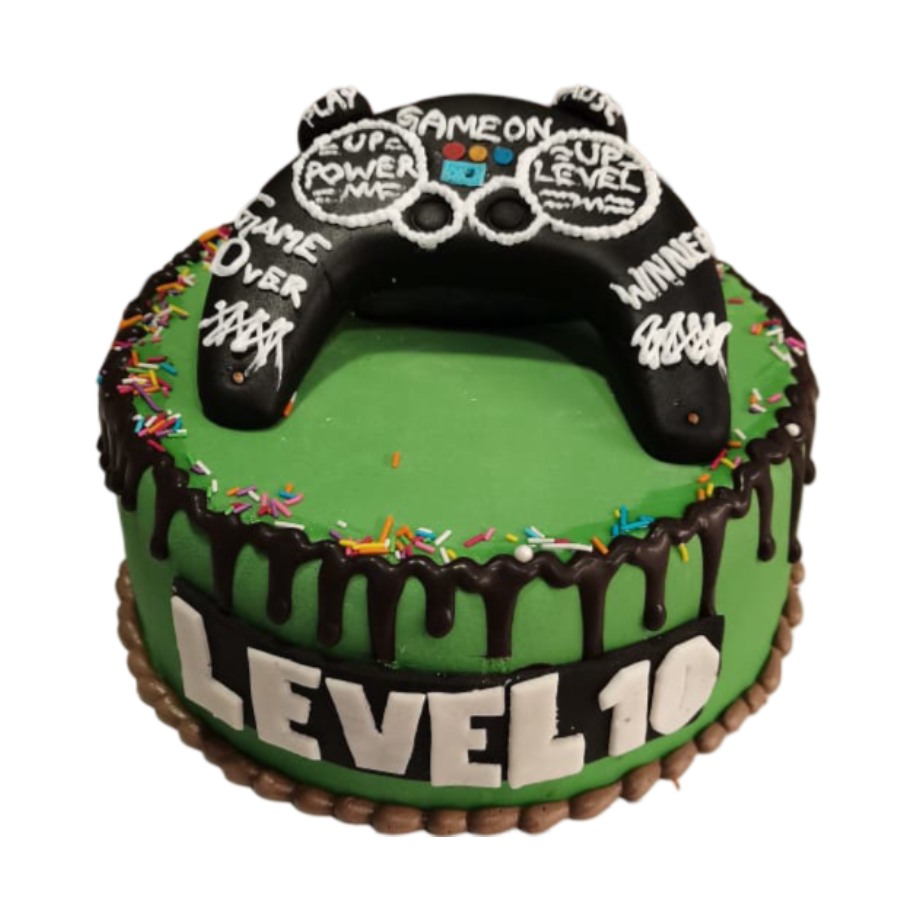 Video Game Boys Birthday Cake